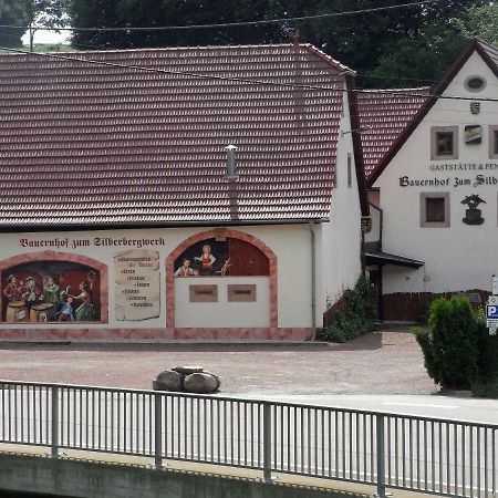 Restaurant & Pension "Bauernhof Zum Silberbergwerk" Limabach - Oberfrohna Kültér fotó